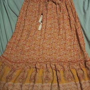 Bohemian style skirt